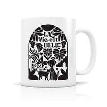 Cargar imagen en el visor de la galería, Mug Céramique - La Vie Est Belle - 350ml