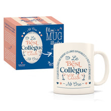 Cargar imagen en el visor de la galería, Mug Céramique - Best Collègue - 350ml