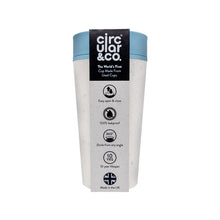 Load image into Gallery viewer, Tasse recyclée blanc & bleu - Circular&Co