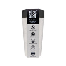 Load image into Gallery viewer, Tasse recyclée blanc & bleu - Circular&Co