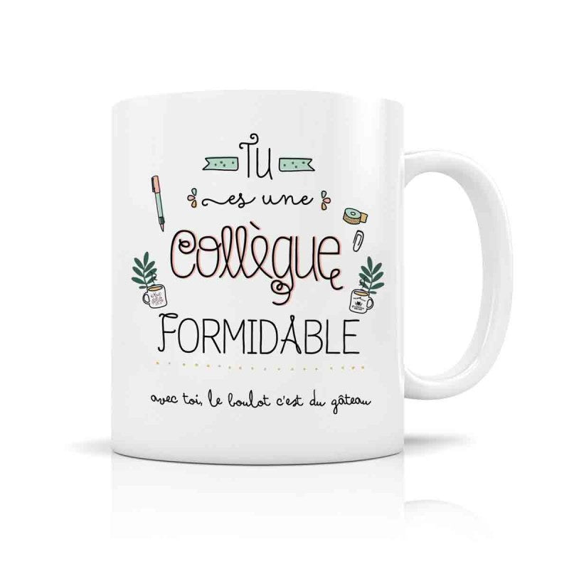 Mug Céramique - Tu es une collègue formidable - 350ml