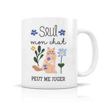 Charger l&#39;image dans la galerie, Mug Céramique - Seul mon chat peut me juger - 350ml
