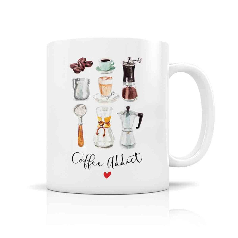 Mug Céramique - Coffee addict - 350ml