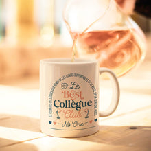 Cargar imagen en el visor de la galería, Mug Céramique - Best Collègue - 350ml
