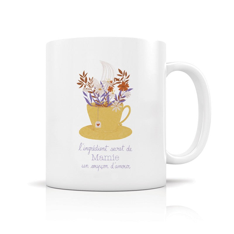 Mug Céramique - Bouquet pour Mamie - 350ml