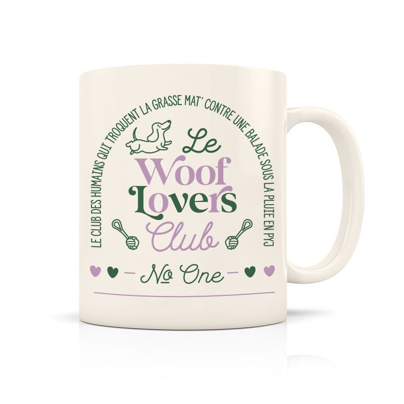 Mug Céramique - Woof Lovers - 350ml