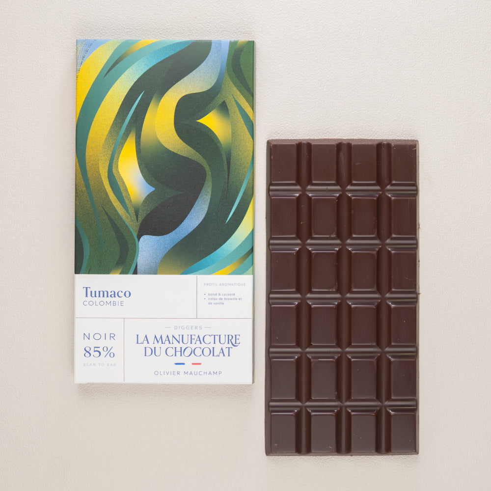 Colombie Tumaco – Tablette Chocolat noir 85%